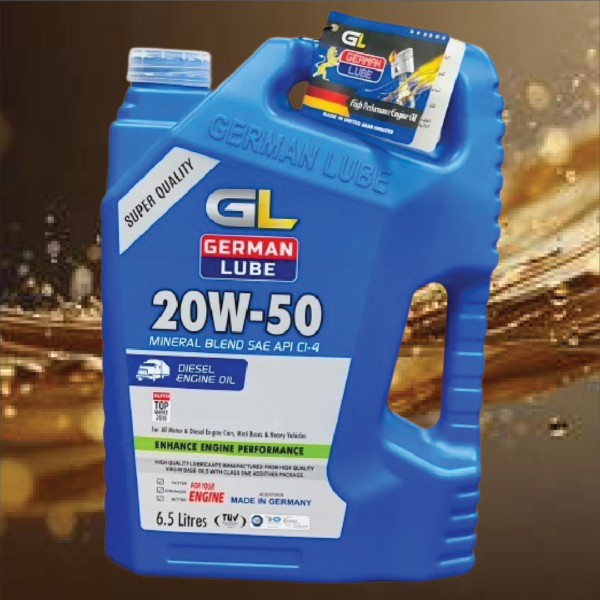 German Lube 20W-50 SAE API CI-4